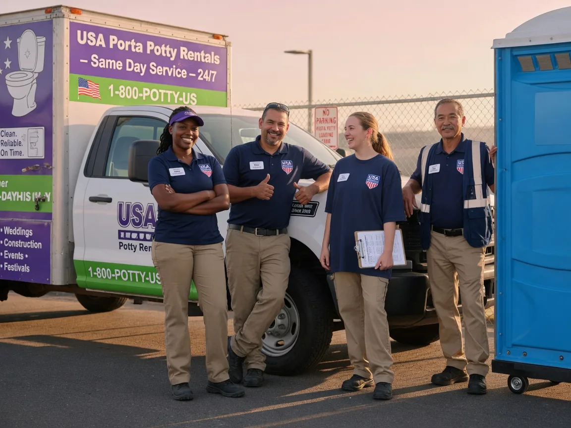 Porta Potty Rental company in Danville, WA